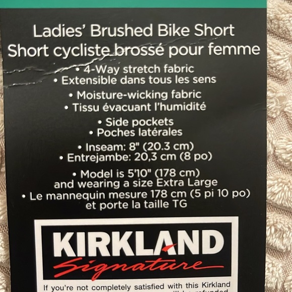 XL💜 Kirkland Signature Brushed Bike
Short Purple - Picture 10 of 10